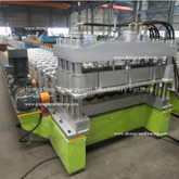  Metropo Tile Roll Forming Forming Machine with Gear Box Transmission 