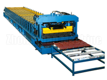 Step Tile Roll Forming Machine