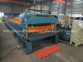 Customized Step Tile Roll Forming Machine with ISO Quality System